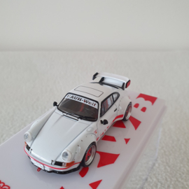 Porsche 911 Carrera 964 RWB Backdate blanc 1/64 Tarmac - T64-046-WH