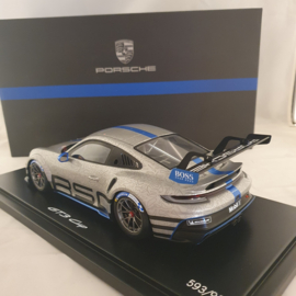 Porsche 911 992 GT3 Cup 2021 GT Argent / Bleu 1/18 Spark - WAP0219920NGT3