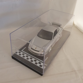 Vitrine met Pole-Position en Start / finish print 1/18 Triple9