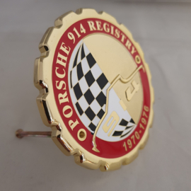 Grill badge - Porsche 914 Registry 1970/1976