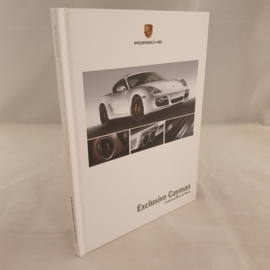 Porsche Exclusive Cayman Hardcover Brochure 2008 - DE WVK61201008