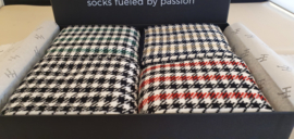 Porsche Pepita Heritage Pack - HEEL TREAD Socks