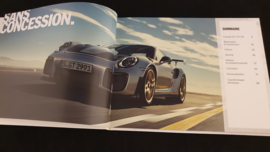 Porsche 911 991.2 GT2 RS hardcover brochure 2017 - FR