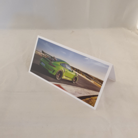 Porsche vouwkaarten 911 991 GT3RS