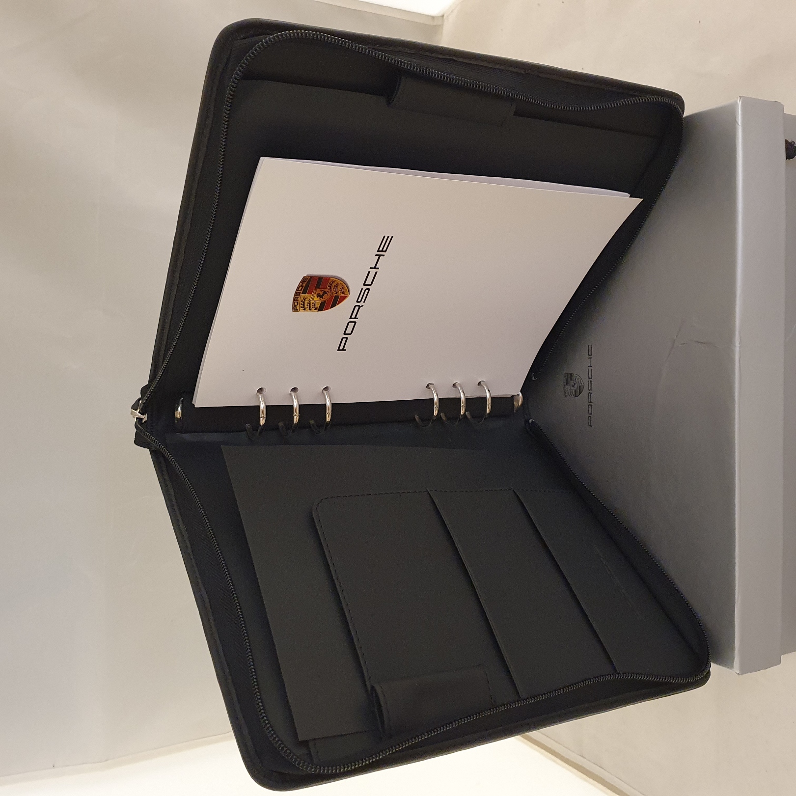 Black leather organiser Porsche Design - WAP0300080C