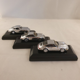 Porsche 40 Jahre 911 Chrom Set 1963-2003 1:43 - Minichamps
