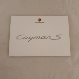 Porsche Cayman S Introduction Brochure 2005 - DE WVK30481205