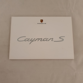 Porsche Cayman S Einführung Broschüre 2005 - DE WVK30481205