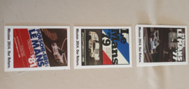 Porsche Postkarten Le Mans Historische Rennplakate