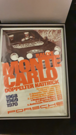 Porsche Rally Monte Carlo 1971 bouclier mural - Porsche Carrera 4