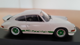 Porsche 911 Carrera RS 1973 white/green-Minichamps