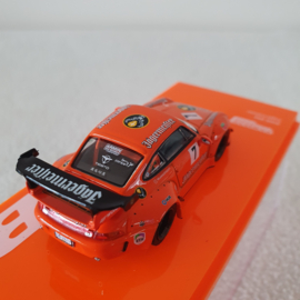Porsche 911 993 RWB Jagermeister #7 1/64 Tarmac - T64-017-JA