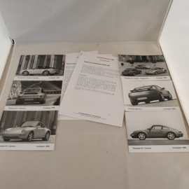 Porsche Nederland Persinformatie 1995 met 6 originele foto's