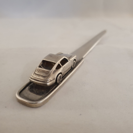 Porsche 911 brievenopener - zilver