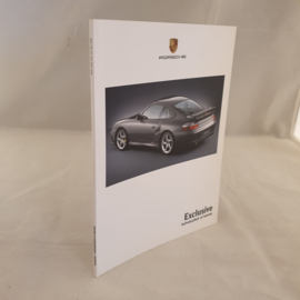 Porsche 911 996 und Boxster 986 Exclusive Broschüre 2001 - NL WVK60009102