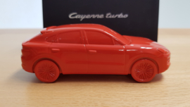 Porsche Cayenne  Coupe Turbo 2019 Lava Orange - Paperweight