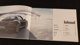 Porsche hardcover brochure 911 991 Targa 2013 - Dutch