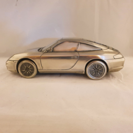 Porsche 911 996 Targa 1:18 - Presse papier van zilvertin