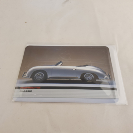 Carte postale Porsche Classic en étain 356 Speedster