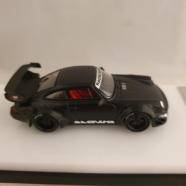 Porsche 911 993 RWB Stella Artois Time micro Moxtoys 1/64