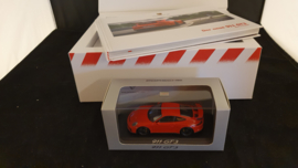 Porsche 911 991.2 GT3 Promotion Box mit Maßstab Modell WAP0201490H