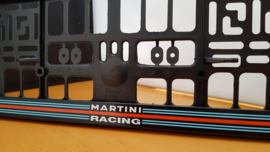 Porsche license plate holder - Martini Racing