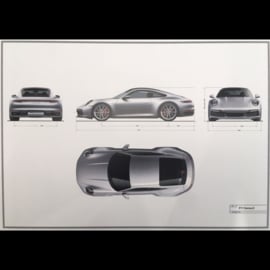 Porsche Box 901 und 992 Timeless Machine Limited Edition 1/43 Porsche Design WAP0929190K