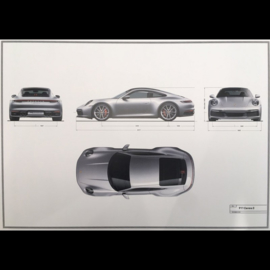 Porsche Box 901 and 992 Timeless Machine Limited Edition 1/43 Porsche Design WAP0929190K