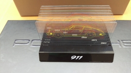 Porsche 911 silhouetten Plexiglas 1963-2011