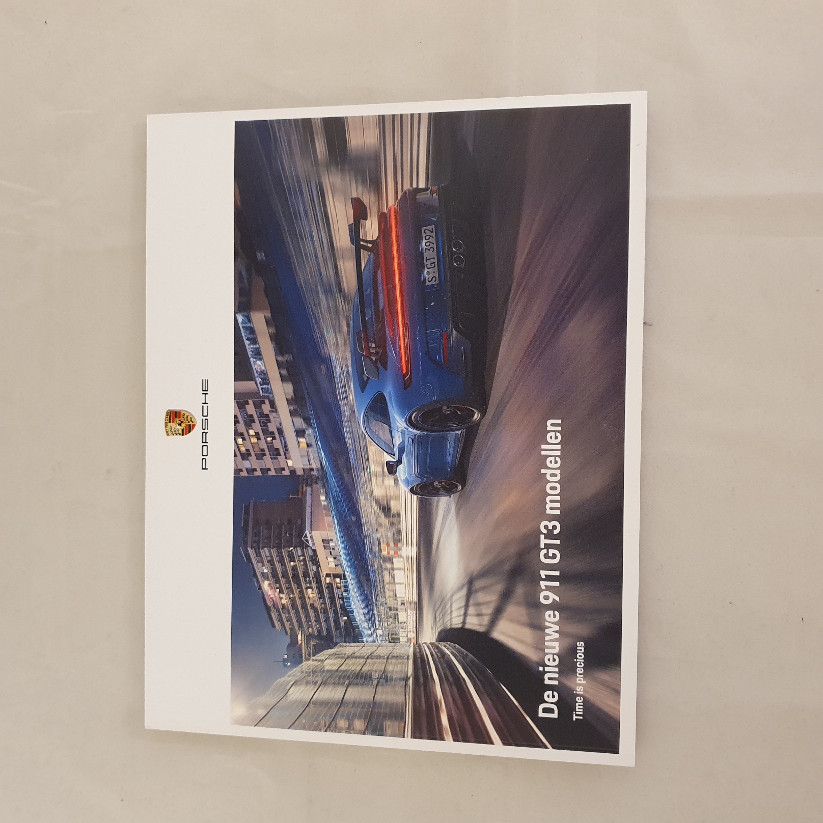 Porsche 911 992 GT3 Brochure 2022- NL