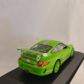 Porsche 911 997 GT3 RS 4.0 2011 jaune-vert 1/43 Minichamps CA04316054