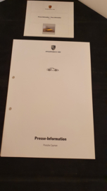 Porsche Cayman 2006 - Presseinformationsset mit CD