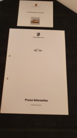 Porsche Cayman 2006 - Press information set with cd