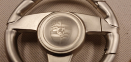 Porsche 911 Schlüsselanhänger 3-Speichen Lenkrad - IAA 2011 sehr selten