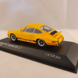 Porsche 911 Carrera RS 2.7 Signalgelb 1972 1:43 - Minichamps 400065522