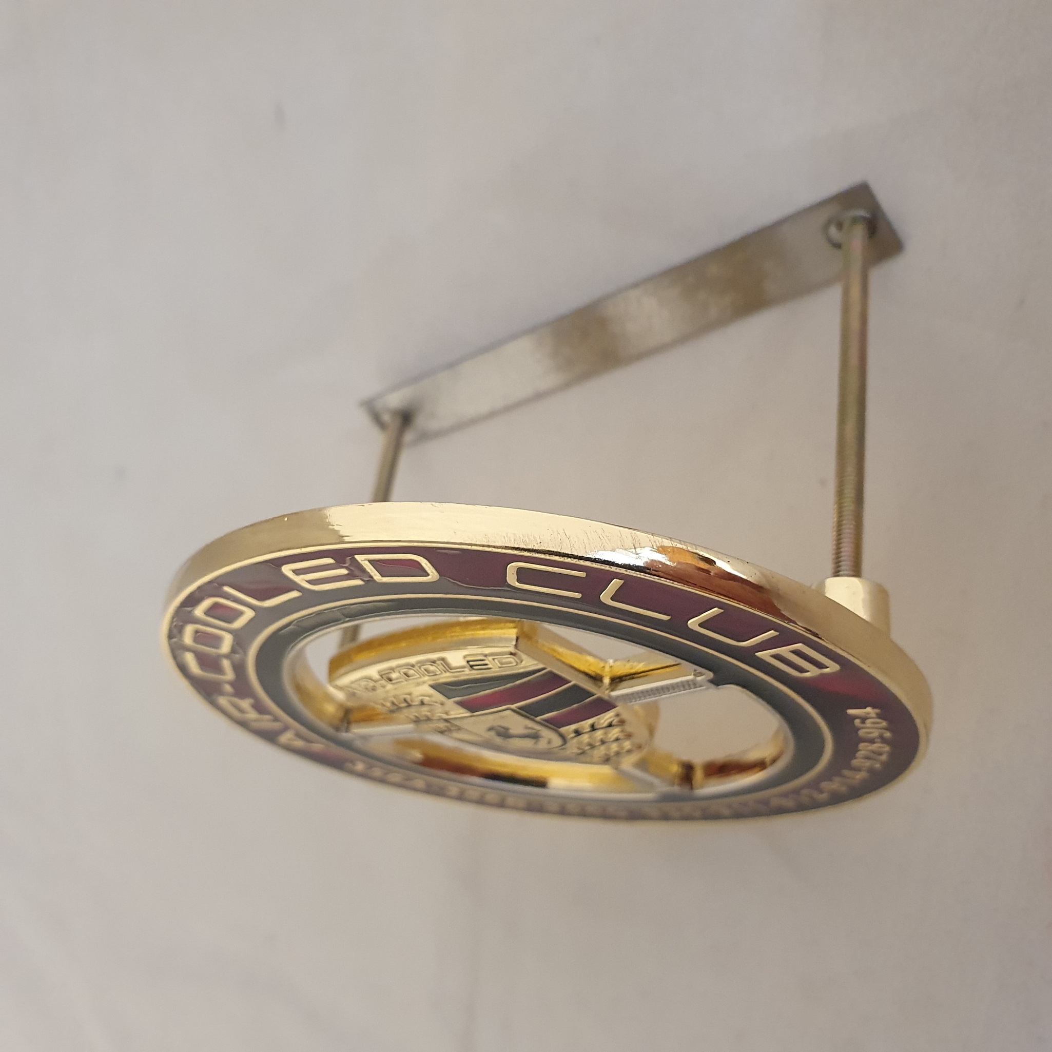 Grillplakette - Porsche Air-Cooled Club