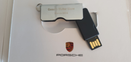 Porsche Genfer Autosalon 2014 - Presseinformationen mit USB-Stick