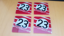 Sous-verres en verre Porsche 917 Salzburg Porsche Design