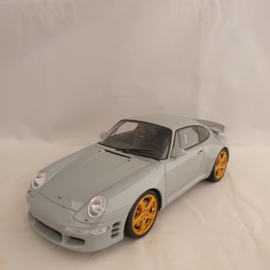Porsche 911 993 RUF Turbo R Coupe 1998 gris 1/18 GT Spirit GT145