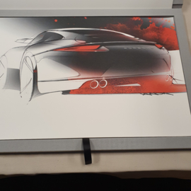 Porsche 911 Design schetsen - Michael Mauer 2019