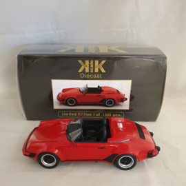 Porsche 911 3.2 Speedster 1989 rouge 1/18 KK Scale KKDC180451
