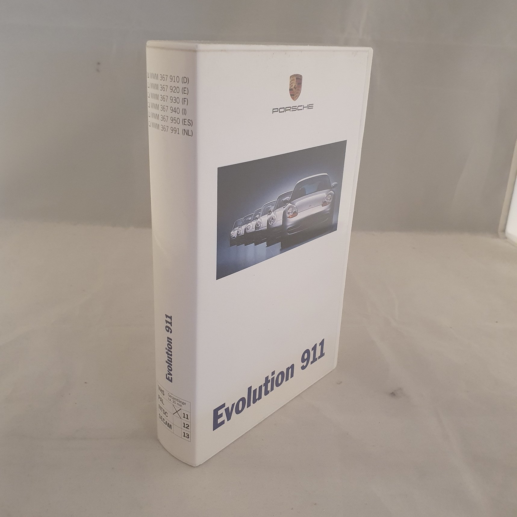 Porsche Evolutie 911 VHS video - WWM 367 910 (D)