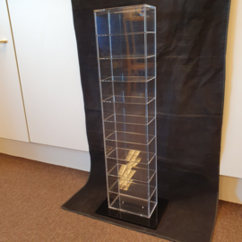 Porsche-Vitrine für Modellautos im Maßstab 1:43 (10 Stück)