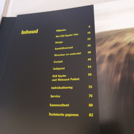 Brochure couverture rigide Porsche 918 Spyder 2014 WSLS1501000191