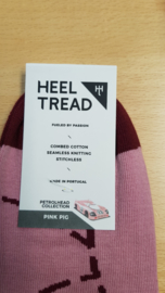 Porsche Pink Pig - HEEL TREAD Low socks