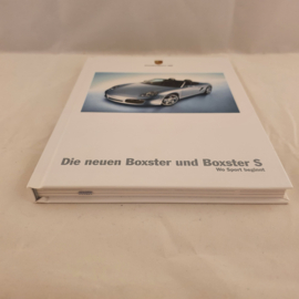 Porsche Boxster and Boxster S hardcover brochure 2004 - DE WVK30251005D