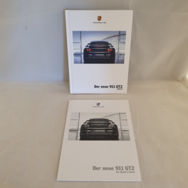 Porsche 911 997 GT2 hardcover brochure 2007 - DE WVK22951008