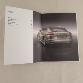 Porsche Exclusive Panamera Hardcover Brochure 2009 - DE WSL91001000610