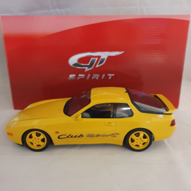 Porsche 968 Club Sport 1993 jaune 1/18 GT Spirit GT129