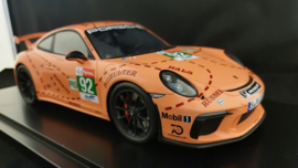 Porsche 911 (991 II) GT3 Pink Pig Taxi Leipzig 2019 1:18 - Spark - WAXL2100005